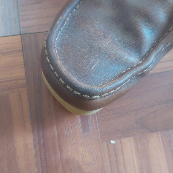 Clarks Originals Wallabee Boots – Brown Leather – Men’s Size 9 - Picture 7 of 8